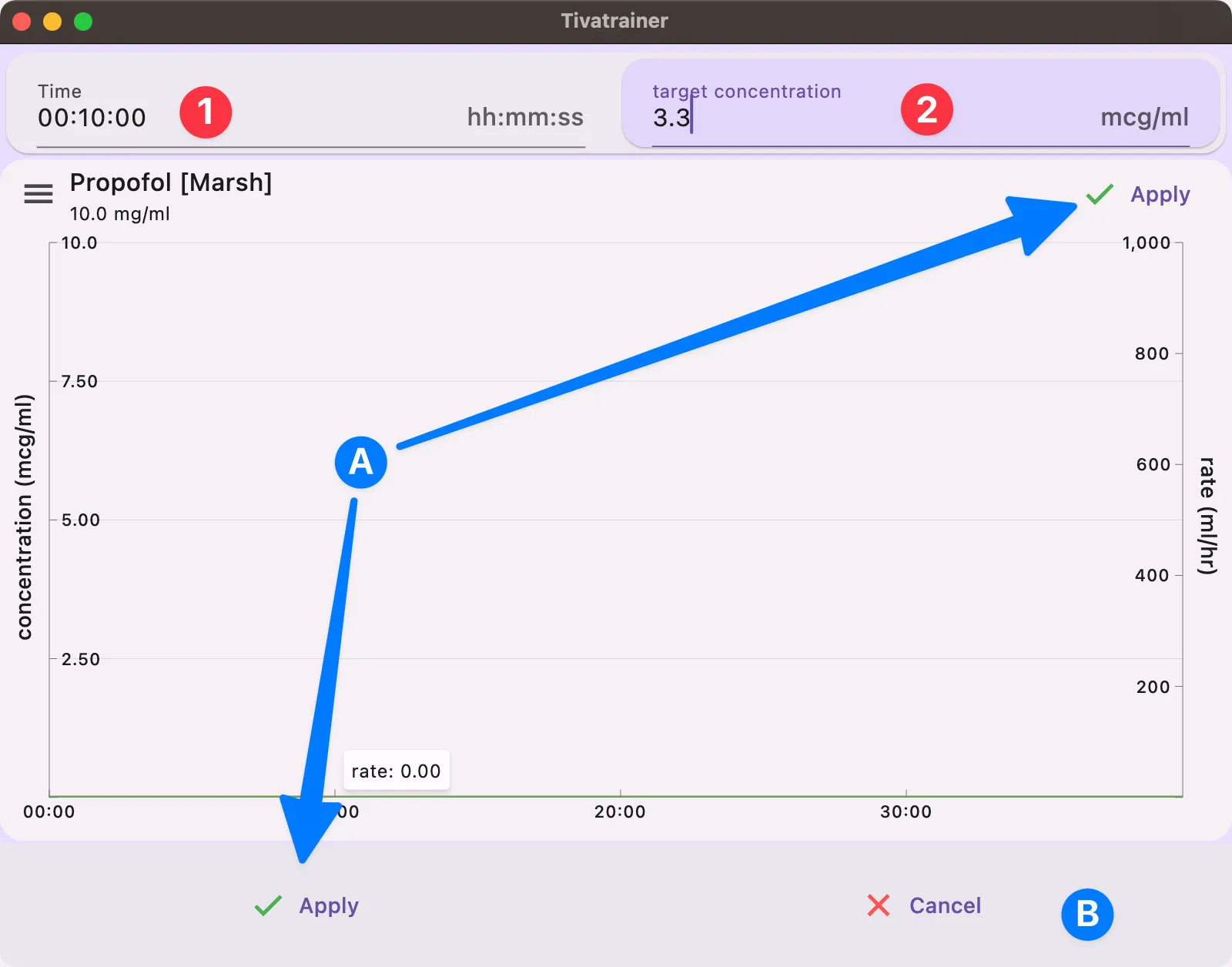 target input menu